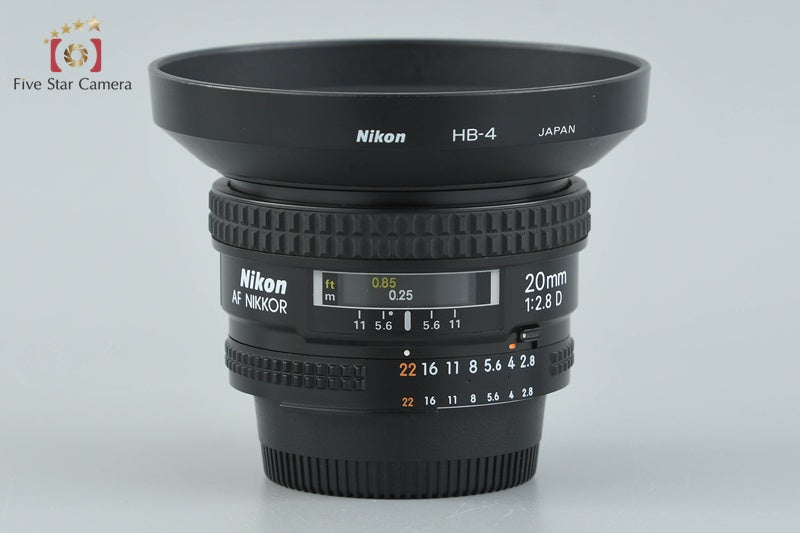 Nikon AF NIKKOR 20mm f/2.8 D