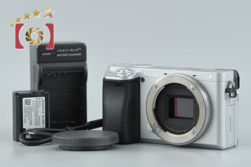 Sony Alpha α6400 ILCE-6400 Silver 24.2MP Digital Camera [Japanese Language Only]