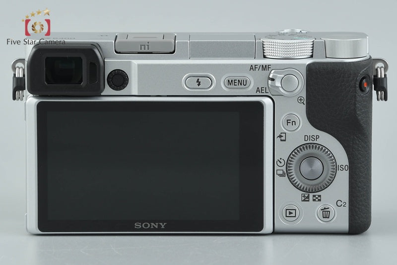Sony Alpha α6400 ILCE-6400 Silver 24.2MP Digital Camera [Japanese Language Only]