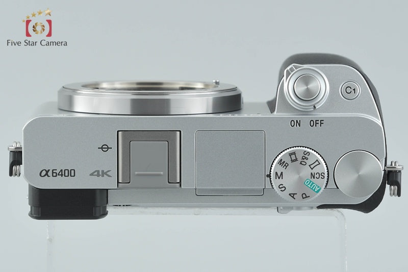 Sony Alpha α6400 ILCE-6400 Silver 24.2MP Digital Camera [Japanese Language Only]