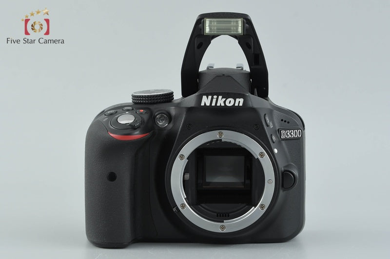 "Shutter count 2,167" Nikon D3300 Black 24.2 MP DSLR Camera Body