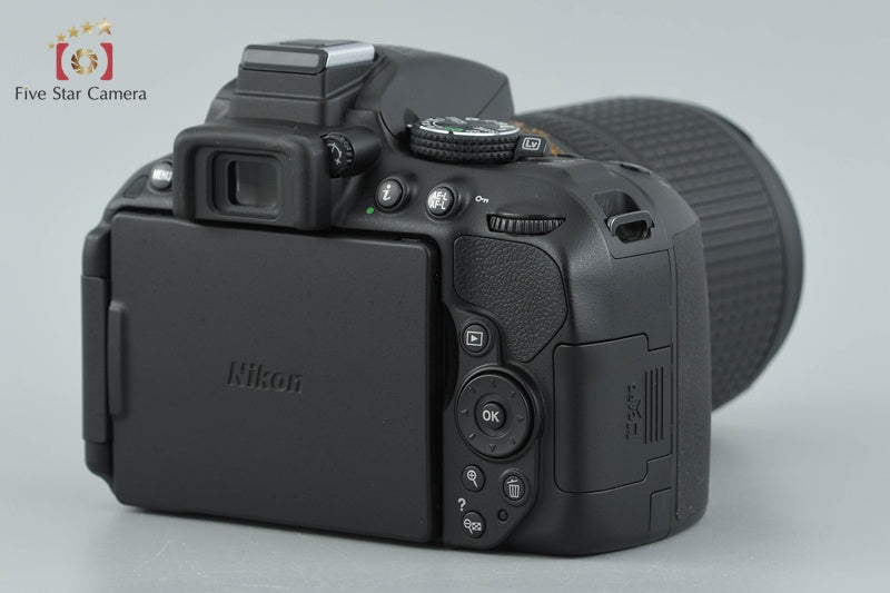 "Shutter count 404" Nikon D5300 Black 24.2 MP DSLR Camera 18-140 VR Lens