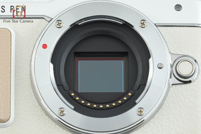"Count 4,888" Olympus PEN Lite E-PL7 White 16.1 MP 14-42 40-150 Lenses