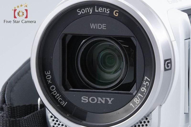 Sony Handycam HDR-CX680 White Digital HD Camcorder [Multiple Languages]