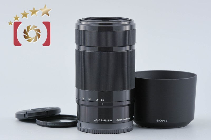 Sony E 55-210mm f/4.5-6.3 OSS Black SEL55210