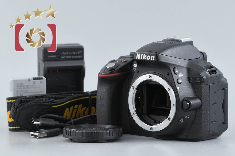 Nikon D5300 Black 24.2 MP DSLR Camera Body