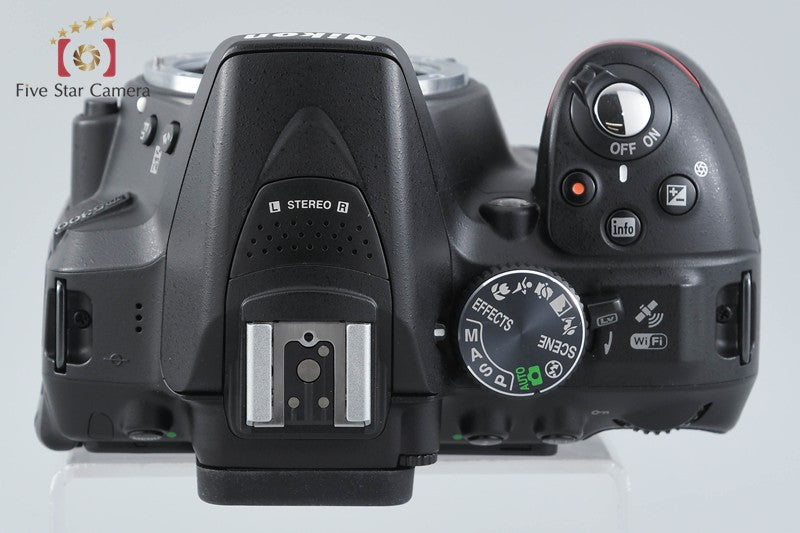 Nikon D5300 Black 24.2 MP DSLR Camera Body
