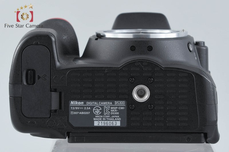 Nikon D5300 Black 24.2 MP DSLR Camera Body