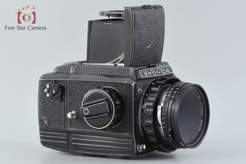 Zenza Bronica S2 Later Model Black + Nikon NIKKOR-P.C 75mm f/2.8