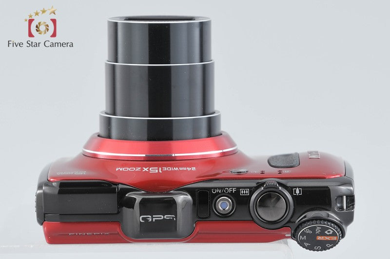Fujifilm FINEPIX F550EXR Red 16.0 MP Digital Camera w/ Box