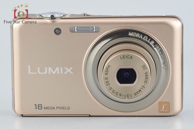 Panasonic LUMIX DMC-FH7 Gold 16.1 MP Digital Camera [Japanese Language Only]