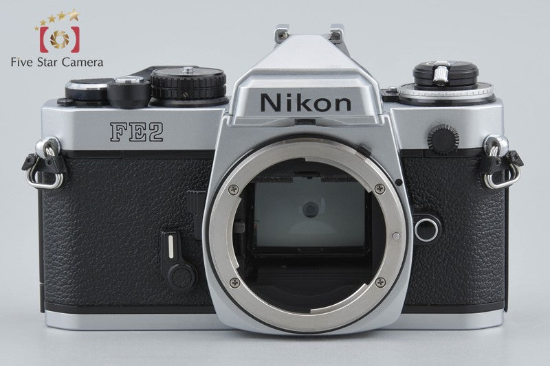 Nikon FE2 Silver 35mm SLR Film Camera Body