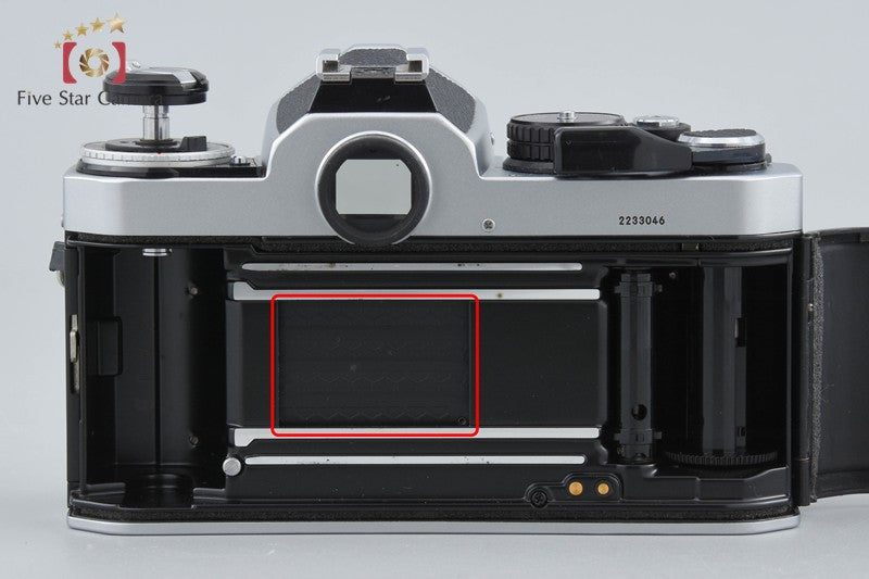 Nikon FE2 Silver 35mm SLR Film Camera Body