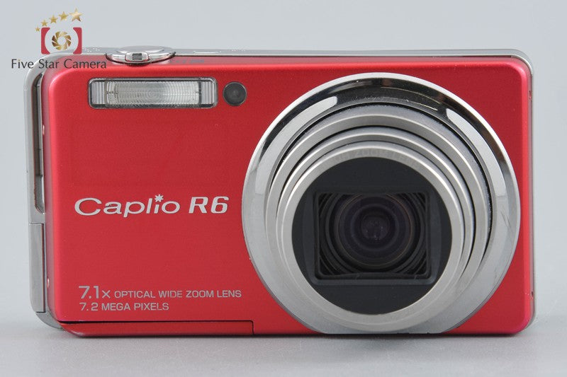 RICOH Caplio R6 Red 7.2 MP Digital Camera