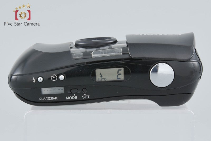 Olympus μ[mju:] Black 35mm Point & Shoot Film Camera