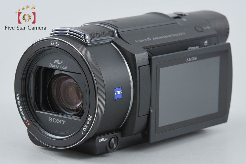 SONY HANDYCAM FDR-AX60 4K Digital Camcorder [Japanese Language Only]