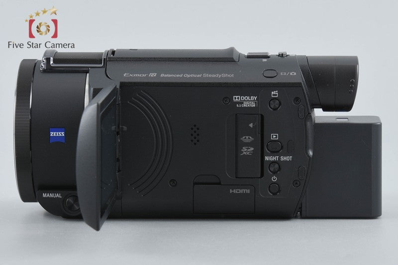SONY HANDYCAM FDR-AX60 4K Digital Camcorder [Japanese Language Only]