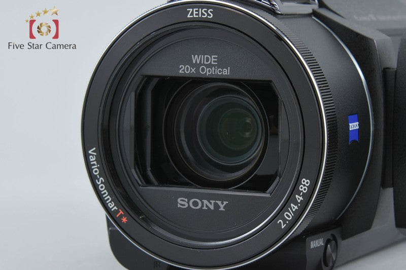 SONY HANDYCAM FDR-AX60 4K Digital Camcorder [Japanese Language Only]