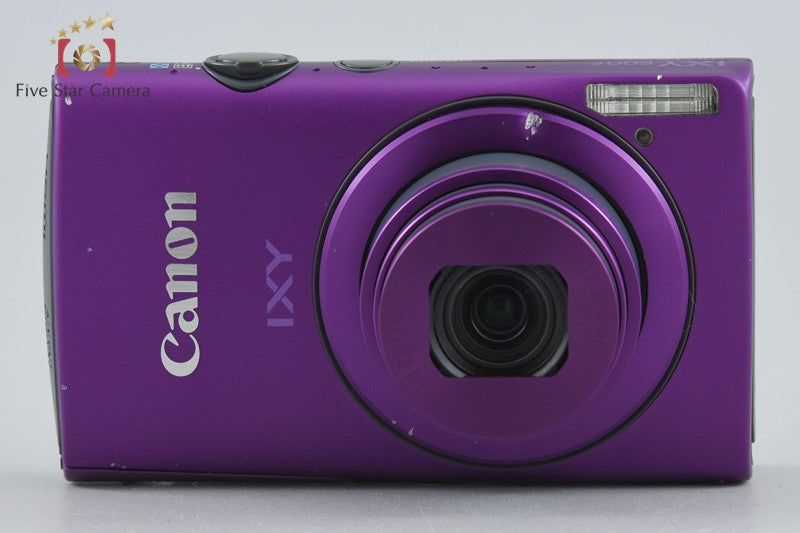 Canon IXY 600F Purple 12.1 MP Digital Camera