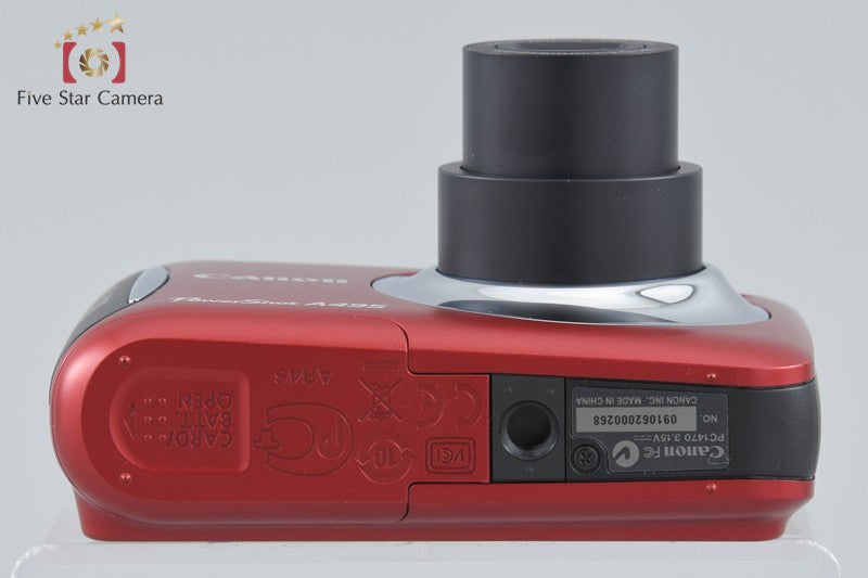 Canon PowerShot A495 Red 10.0 MP Digital Camera