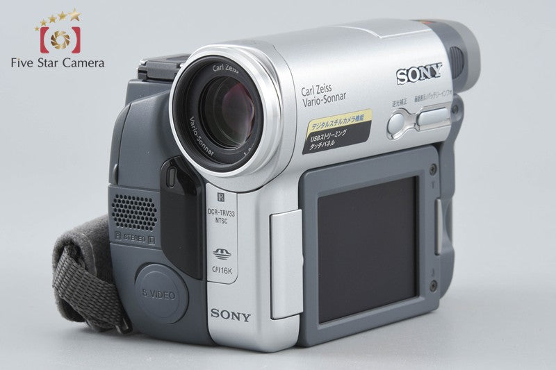 Sony Handycam DCR-TRV33 Mini DV Camcorder [Japanese Language Only]