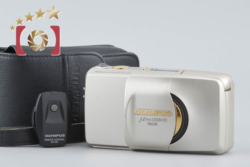 Olympus μ[mju:] ZOOM 105 DELUXE 35mm Point & Shoot Film Camera