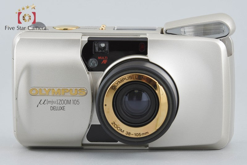 Olympus μ[mju:] ZOOM 105 DELUXE 35mm Point & Shoot Film Camera