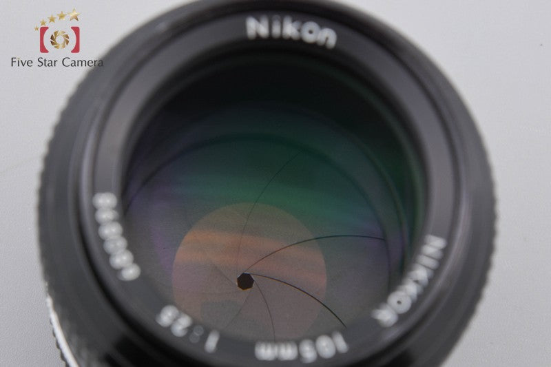 Nikon New NIKKOR 105mm f/2.5 Ai Converted Lens