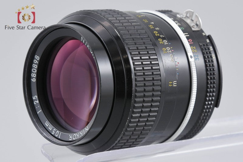 Nikon New NIKKOR 105mm f/2.5 Ai Converted Lens