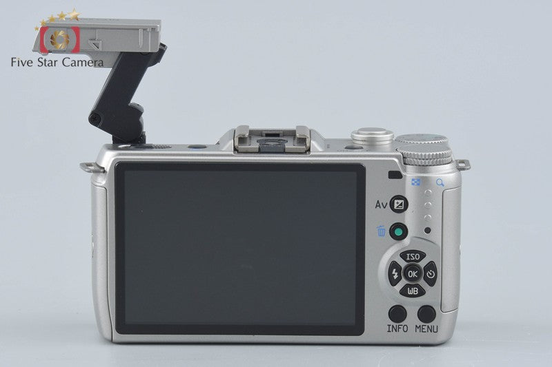 "Count 1,363" PENTAX Q10 Silver Brown 12.4 MP Digital Camera 15-45 Lens