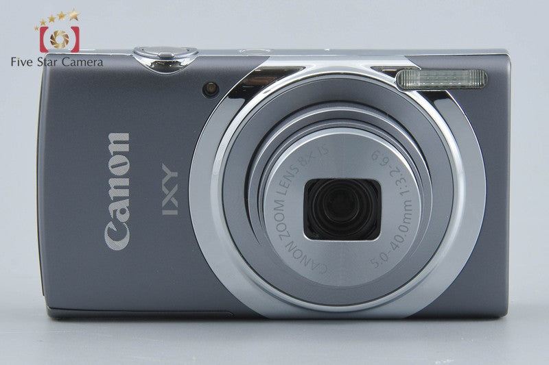 Canon IXY 130 Gray 16.0 MP Digital Camera w/ Box