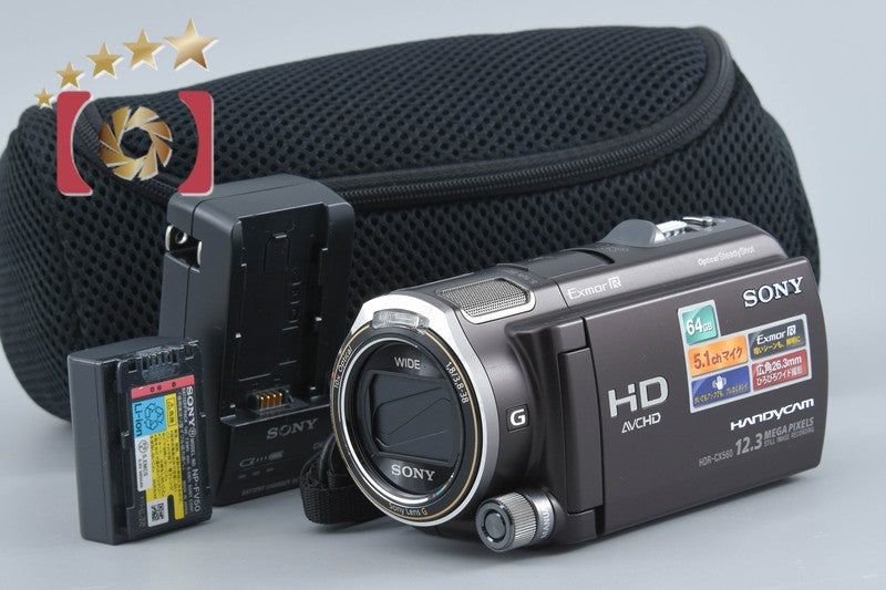 Sony Handycam HDR-CX560V Brown Digital HD Camcorder [Japanese Language Only]