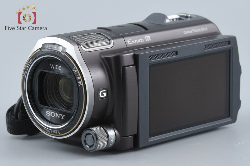 Sony Handycam HDR-CX560V Brown Digital HD Camcorder [Japanese Language Only]