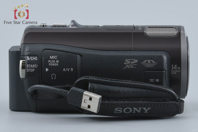 Sony Handycam HDR-CX560V Brown Digital HD Camcorder [Japanese Language Only]