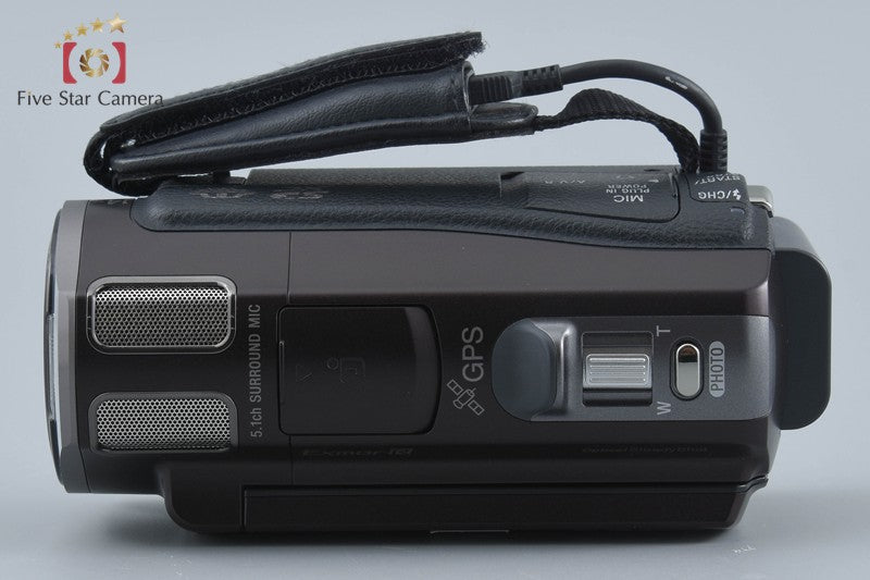 Sony Handycam HDR-CX560V Brown Digital HD Camcorder [Japanese Language Only]