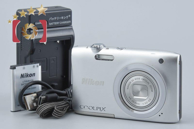 Nikon COOLPIX A100 Silver 20.0 MP Digital Camera