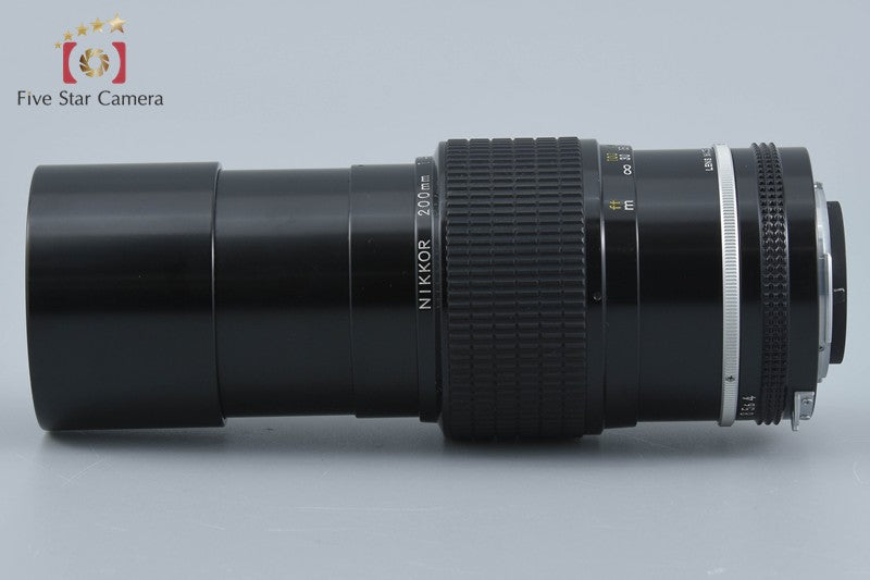 Nikon New NIKKOR 200mm f/4 Non Ai Lens