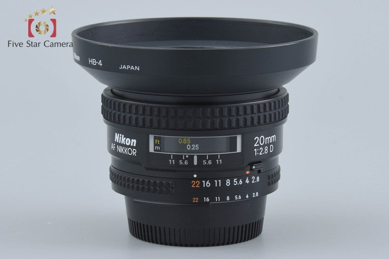 Nikon AF NIKKOR 20mm f/2.8 D