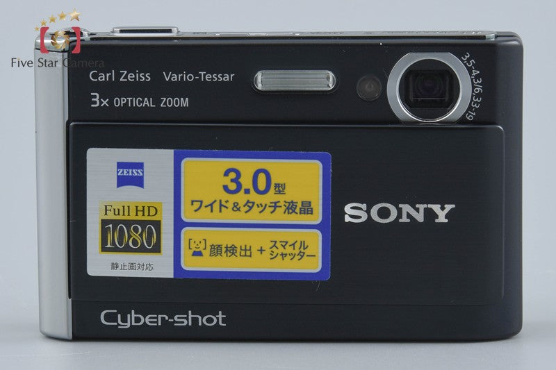Sony Cyber-Shot DSC-T70 Black 8.1 MP Digital Camera [Japanese Language Only]
