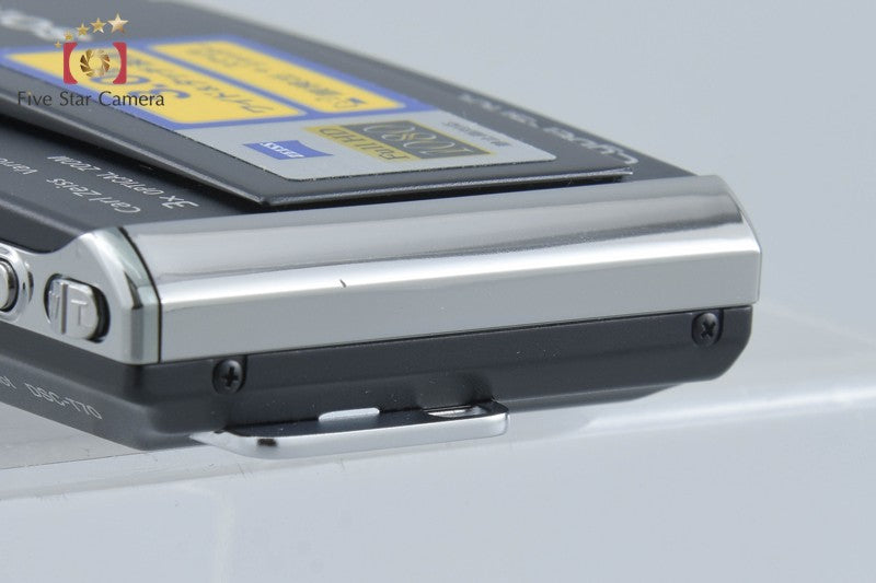 Sony Cyber-Shot DSC-T70 Black 8.1 MP Digital Camera [Japanese Language Only]