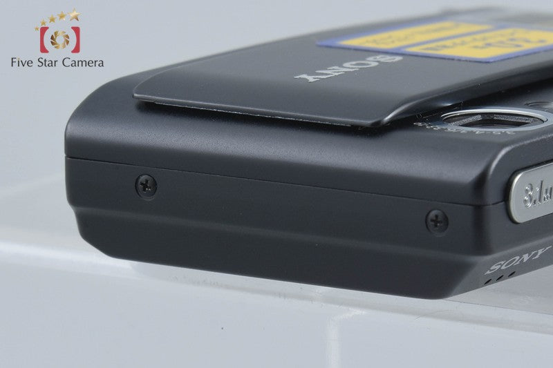 Sony Cyber-Shot DSC-T70 Black 8.1 MP Digital Camera [Japanese Language Only]
