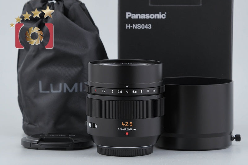 Panasonic LUMIX LEICA DG NOCTICRON 42.5mm f/1.2 ASPH. O.I.S H-NS043 [Never Used]
