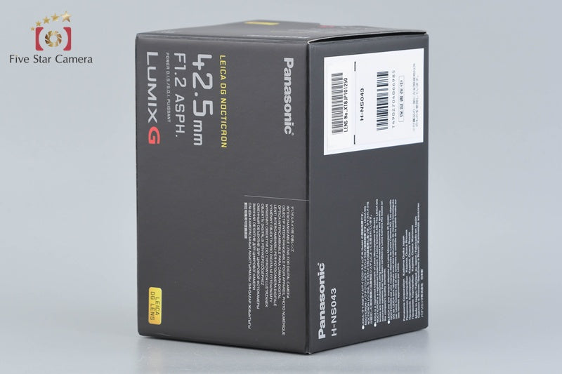 Panasonic LUMIX LEICA DG NOCTICRON 42.5mm f/1.2 ASPH. O.I.S H-NS043 [Never Used]