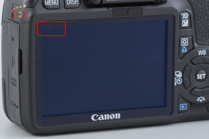 "Count 1,042" Canon EOS Kiss X4 / Rebel T2i / 550D 18.0 MP DSLR Camera Body