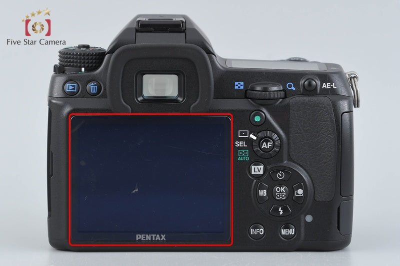 "Shutter count 5,669" Pentax K-5 Black 16.3 MP Digital SLR Camera Body