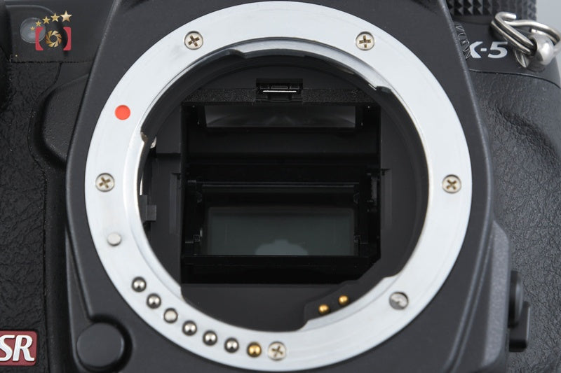 "Shutter count 5,669" Pentax K-5 Black 16.3 MP Digital SLR Camera Body