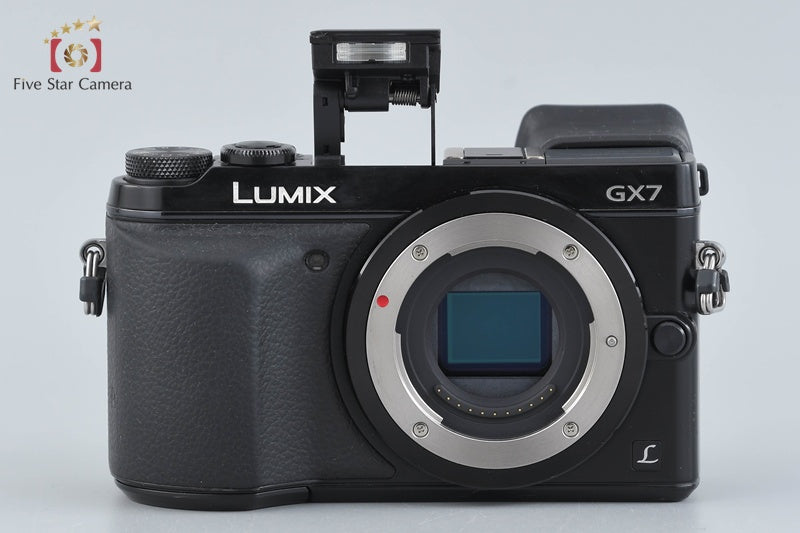 Panasonic LUMIX DMC-GX7 Black 16.0 MP Digital Camera [Japanese Language Only]