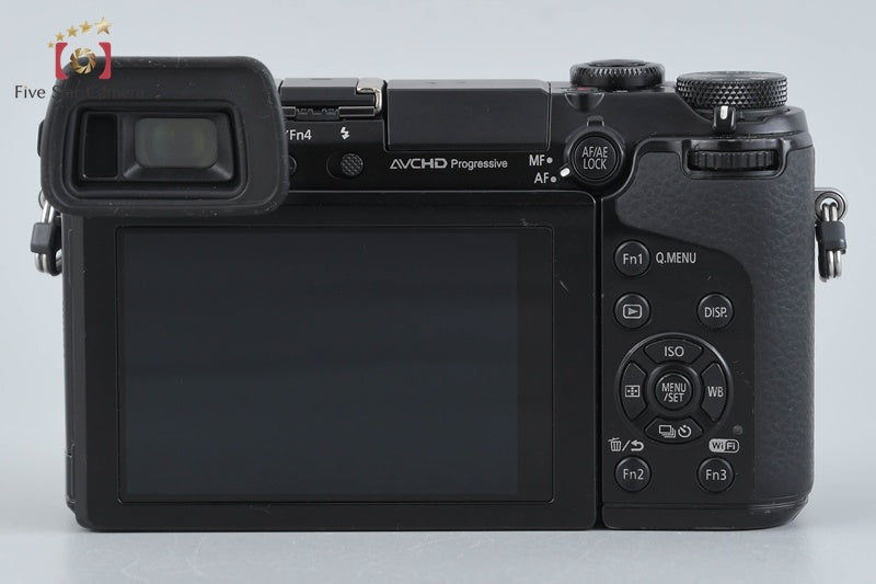 Panasonic LUMIX DMC-GX7 Black 16.0 MP Digital Camera [Japanese Language Only]