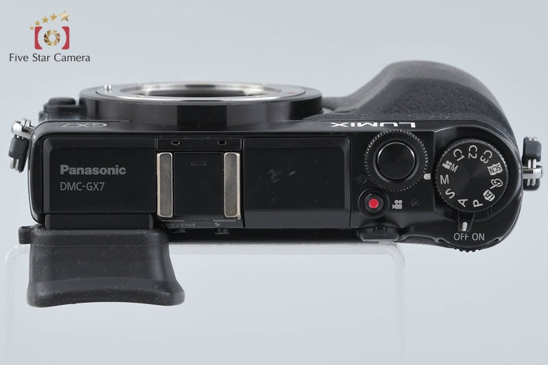 Panasonic LUMIX DMC-GX7 Black 16.0 MP Digital Camera [Japanese Language Only]