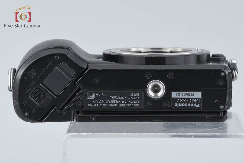 Panasonic LUMIX DMC-GX7 Black 16.0 MP Digital Camera [Japanese Language Only]